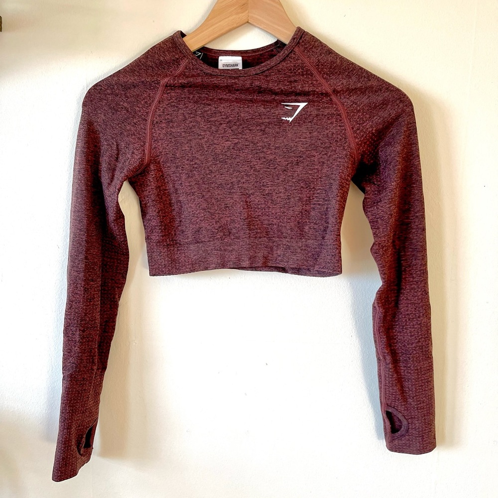 Gymshark adapt long sleeve crop